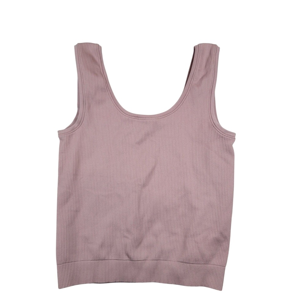 Athleta Ribbed Workout Tank Top‎ Women's Sz XS Pink Stretch
